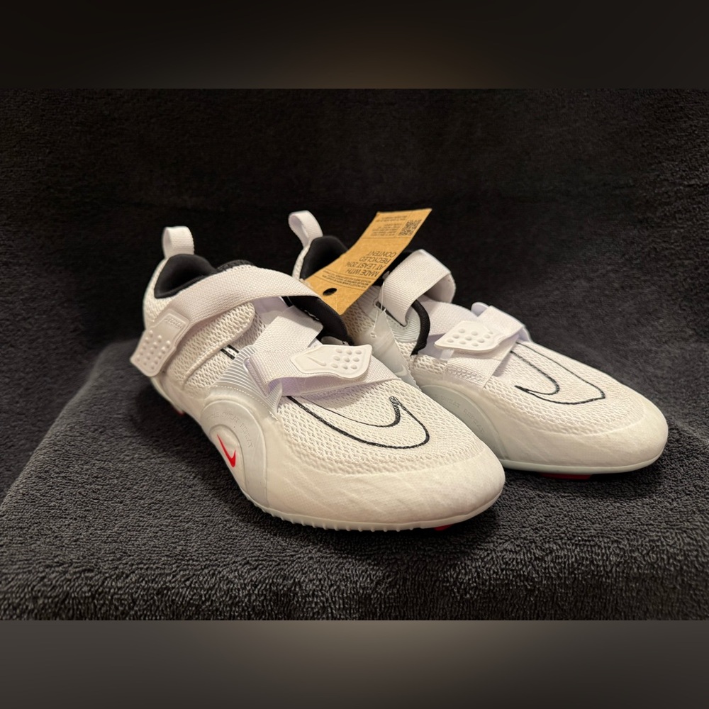 Size 8.5 - Nike SuperRep Cycle 2 Next Nature White Siren Red